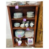 Wooden Bookcase with Four Shelves, 48 Inches Tall - contents not included