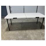 Lifetime Folding Plastic Table with Carry Handle