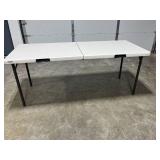 Lifetime Fold-In-Half Portable Plastic Table