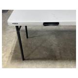 Lifetime 6-Foot Folding Table with Carry Handle