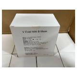 Case of 300 V Fold N95 B Masks XL Size