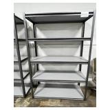 Steel Storage Shelving Unit 72x49x19 Inches with 4 Adjustable Shelves