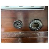 Vintage RCA Victor Wood Console Stereo Cabinet with Soundesign Cassette Recorder - untested