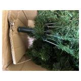 7ft Pre-Lit Alberta Spruce Artificial Christmas Tree - untested