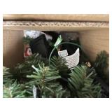 7ft Pre-Lit Alberta Spruce Artificial Christmas Tree - untested