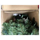 7ft Pre-Lit Alberta Spruce Artificial Christmas Tree - untested