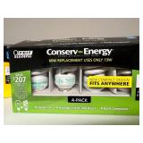 Tall White Storage Cabinet with Assorted Household Supplies