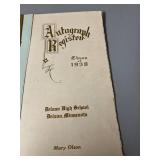 Vintage School Memory Books and Autograph Albums Collection, Early 1900s-1930s