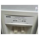 Kenmore Elite Side-by-Side Refrigerator with Ice and Water Dispenser - contents not included