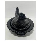 Black Mosser 6" Hen on Nest