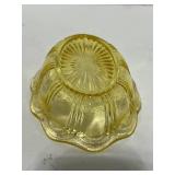 Stunning Amber Mosser 5" Hen on Nest