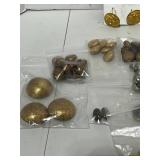 Lot of Vintage Metal Shank Button Sets