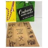 Lot of 5 Vintage Boy Scouts Books: Knots, Braiding, Whittling and First Aid