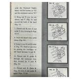 Lot of 5 Vintage Boy Scouts Books: Knots, Braiding, Whittling and First Aid