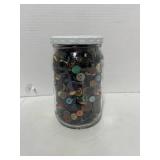 Jar of Vintage Buttons