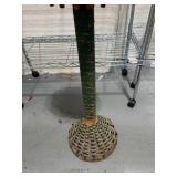 Vintage 30" Wicker Plant Stand
