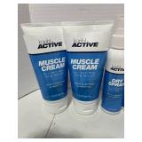 New Health Care Items: Muscle Cream, Pain Relief Spray, Hot Oil Bath, Enzyme Bath and Scabies Killer