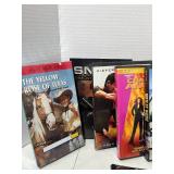 Entrainment Lot: DVDs, VHS and Audio Cassettes  Radio Reruns Cassette set, Charlies Angels, Fast Break, Jackson 5