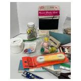 Basket of Vintage Sewing Notions