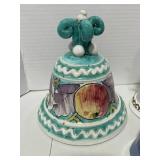 Lot of Bells and Music Boxes: 4 Bells and 2 Bird Music Boxes