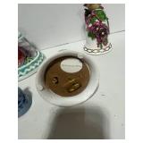 Lot of Bells and Music Boxes: 4 Bells and 2 Bird Music Boxes