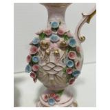 2 Lefton China Ewer Pitcher