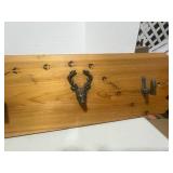 Cute Man Cave Coat Hanger Bullets and Bucks