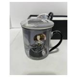 New Giordano Di Ponzano Queens Set of Two Espresso Cups in Gift Box