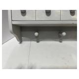 Cute Plate Shelf with Knobs and Drawers  2 Ft