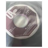 Cute Vintage Book of 45rpm Records: Rex Smith, Kim Carnes, Stevie Wonder and More!