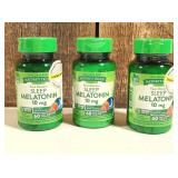Natures Truth 10 mg Fast Dissolve Berry Melatonin Tablets  (set of 3)