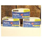 DG Health Low Dose Aspirin Tablets Pain Reliever 81 mg, 100 ct  (set of 3)