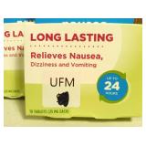 Dramamine Nausea Relief - Long Lasting, 10 Count  (set of 4)