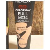 Revlon ColorStay Full Cover Matte Foundation - 210 Sand Beige - 1 fl oz  (set of 3)