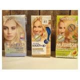 Blonde Hair Color  (set of 3)