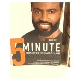 Dark & Natural 5 Minute Shampoo-In Hair Color, Jet Black  (set of 2)