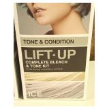KISS Colors & Care Lift Up Complete Bleach & Tone Kit, Ice  (set of 3)