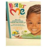 Just For Me No-Lye Conditioning Crème Relaxer Kit  (set of 3)