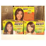 Africas Best Regular Relaxer Kit  (set of 3)