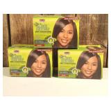 African Pride Olive Miracle Deep Conditioning Relaxer, Super  (set of 3)
