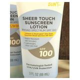 Sunscreen (2 sets of 2)