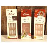 Kiss - Press On Nails  (set of 3)