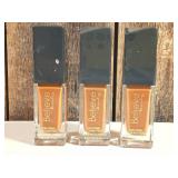 Believe Beauty Skin Finish Foundation Med-Full Coverage .85 oz - HAZELNUT   (set of 3)