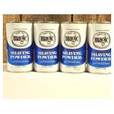 Magic Shaving Powder Blue Regular Strength 5 oz  (set of 4)