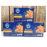 Kraft Deluxe Original Macaroni & Cheese Dinner 2 ct Pack   (set of 3)