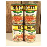Rotel Diced Tomatoes & Green Chilies Mild 10oz  (set of 8)