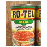 Rotel Diced Tomatoes & Green Chilies Mild 10oz  (set of 8)
