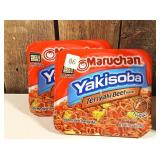 Noodles - 5 cup noodles & 2 Maruchan Yakisoba