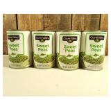 Clover Valley Canned Sweet Peas, 15 oz  12ct