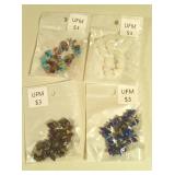 Bracelets  - (green/brown, blue, clear, multi color)